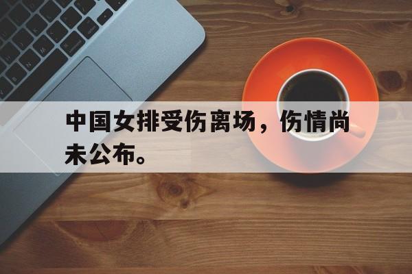 九游游戏中心官网注册账号-中国女排受伤离场，伤情尚未公布。
